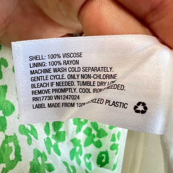 RIXO For Target Leopard Print Ruffle Slip Dress Size Small MIDI Party Cocktail - Picture 7 of 10